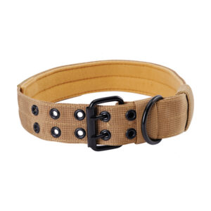 1. The fabric of the collar is carefully chosen to ensure comfort and breathability for your pet. It is designed to fit snugly without restricting the neck or causing discomfort to your pet’s fur. 2. The collar is equipped with a riot proof design, making it an excellent choice for outings with your dog. This design ensures that the collar remains secure and intact even during active and energetic activities. 3. The collar features a secure buckle that allows for easy attachment and removal. This makes it convenient for putting the collar on or taking it off your pet without any hassle.4. As mentioned before, the large pet dog training collar is specifically crafted for military and working dogs. It is constructed from a special alloy material known for its exceptional durability and strength. This collar is well suited for training purposes and is particularly suitable for larger breeds of dogs.