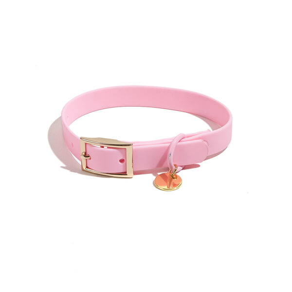 Soft PVC material Small and medium sized pets collar waterproof  (9 colors) - Image 5