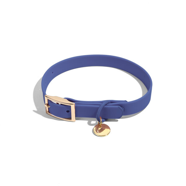 Soft PVC material Small and medium sized pets collar waterproof  (9 colors) - Image 3