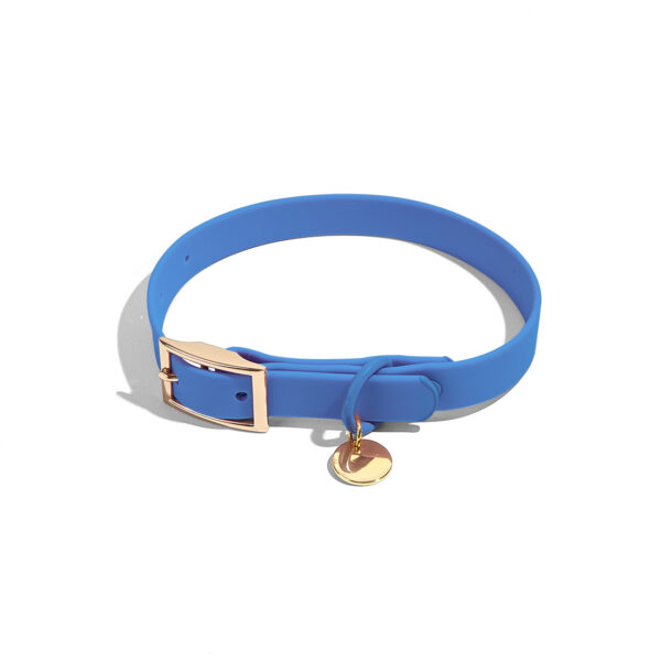 Soft PVC material Small and medium sized pets collar waterproof  (9 colors) - Image 2