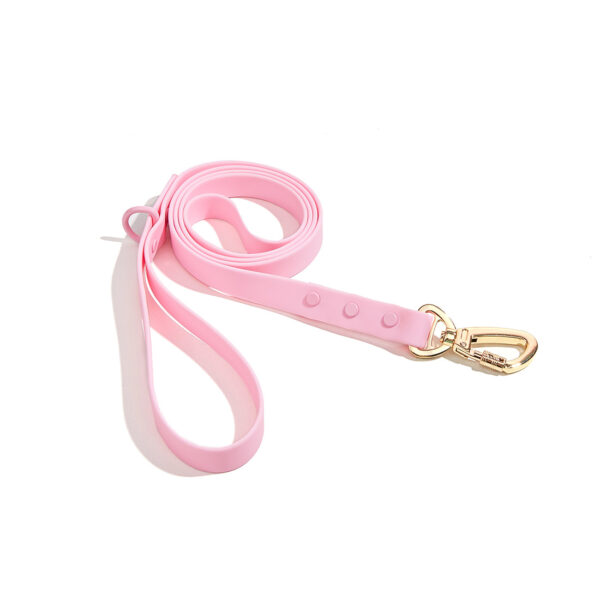 Soft PVC material pets leash waterproof(9 colors) - Image 5