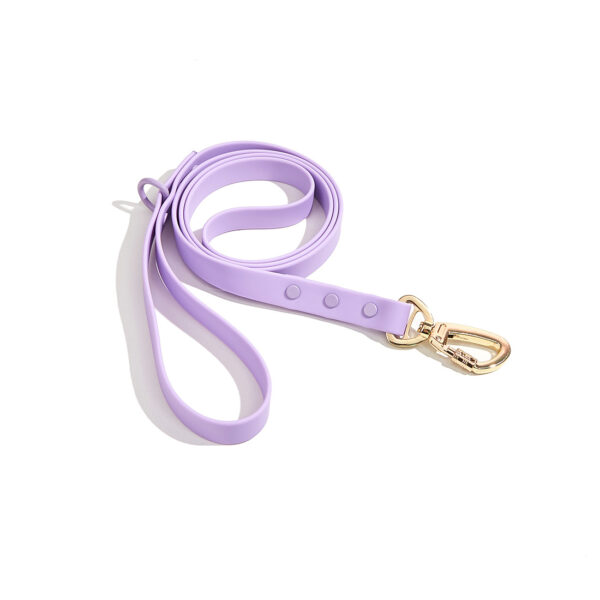 Soft PVC material pets leash waterproof(9 colors) - Image 6