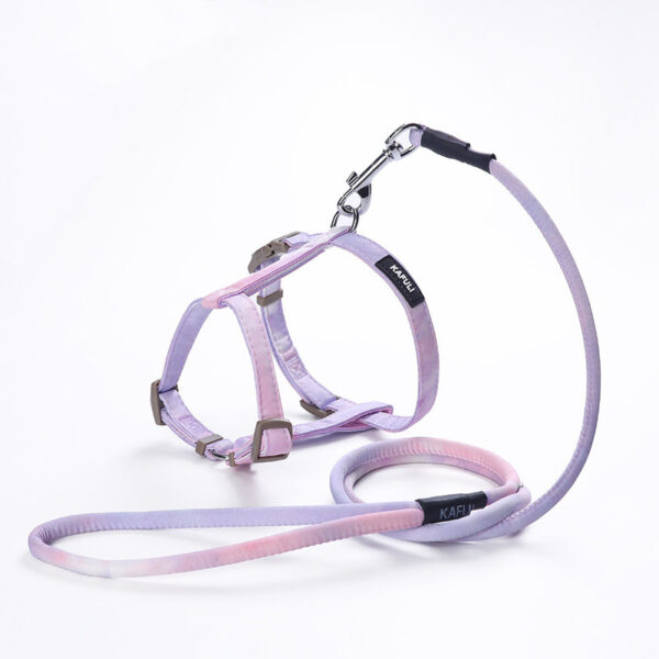 Gradient color pet harness and leash (3 colors) - Image 3